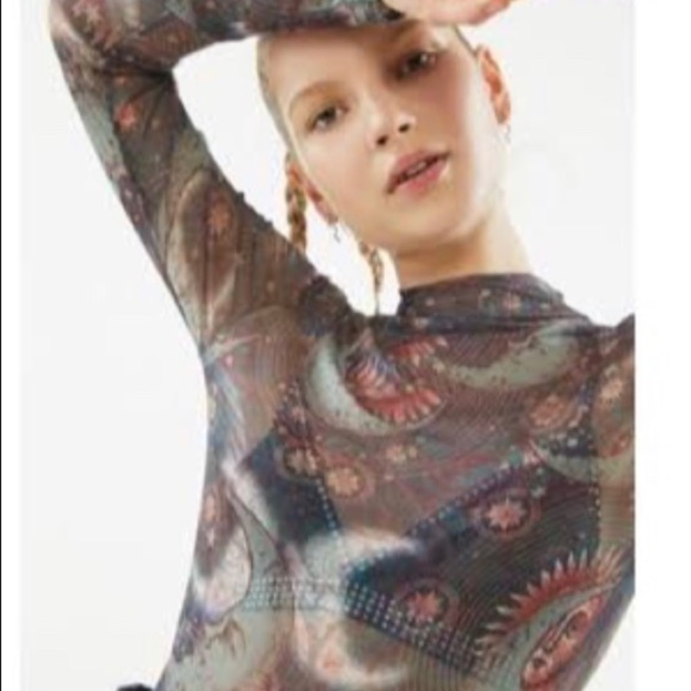 Urban outfitters S, see through top